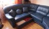 Превью Кожаный итальянский диван + кресло Москва - 4