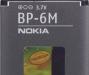 Аккумулятор Nokia BP-6M Оригинальный превью 1222812.