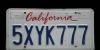 Автомобильные номера USA превью 1225487.