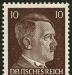 Германия. 10 пфеннингов. Третий Рейх. Портрет Адольфа Гитлер превью 1257970.
