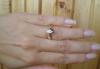 Превью Красивое кольцо с крупным бриллиантом Москва - 2