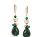 Золотые серьги-изумруды 52,75 карата превью 1272519.