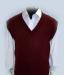 Жилет трикотажный бордовый для мальчика превью 1282618.