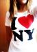 Футболка I love ny превью 1282672.