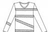 Превью Топ "Mesh Striped L/S ", LNA Москва - 3