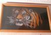Потрясающая картина вышитая крестом. Тигр.Выполнен превью 1318072.
