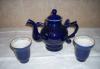 Превью Чайник и сахарница, кобальт Москва - 2