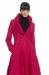Превью Moschino Jeans Ruffle Swing Coat черное за 5 000 р Москва - 1