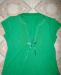 Зеленый хлопковый топ превью 1338844.