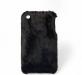 Чехол подарок для iPhone мех черный превью 1346275.