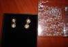 Серьги со стразами swarovski превью 1361111.