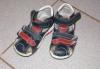 Сандалии б/у р. 25 синие с красным на липучке превью 1361988.
