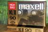 Аудиокассеты запечатанные  maxell XL II 90 chrome превью 1371534.