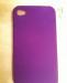 Гелевый Чехол для i-Phone 4 сиреневый с защитной п превью 1375610.
