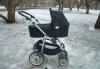 Коляска Teutonia PIxxel б/у(люлька+прогулка)черная превью 1381848.