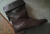 Превью Сапожки кожаные новые Москва - 1