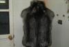 Превью Модный меховой жилет из чернобурки Москва - 1