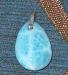 Ларимар (бирюза),кулон Капля,серебро превью 1402861.