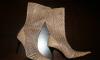 Превью Свадебные вечерние кружевные сапожки Италия Москва - 2
