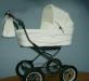 Превью Коляска  inglesina vittoria цвет LN3 (белая кожа) Москва - 2