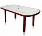 Стол овальный 1800х900х710 мм превью 1431014.