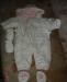 Комбинезон флисовый для девочки 3-6 мес превью 1432047.