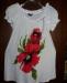 Туника белая с красными маками р.42-46 превью 1434683.