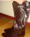 Превью Сапоги новые лаковые коричневые Москва - 1