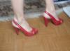Превью Новые красные  босоножки 39 размера Санкт-Петербург - 1