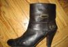 Превью Кожаные полусапожки р.39,5 темно-коричневые Москва - 2