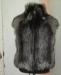 Превью Меховой жилет из чернобурки Москва - 3