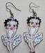 Серьги Betty Boop превью 1444373.
