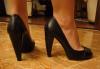 Превью Туфли с эффектным лакированным каблучком Москва - 3