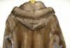 Превью Шуба норковая новая орех с капюшоном Москва - 2