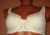 Превью Лифчик бюстгалтер 44-46 р. кремовый,кружевной,х/б Москва - 1