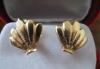 Серьги из золота ракушки превью 1468791.