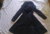 Превью Пальто Moschino Jeans Ruffle Swing Coat черное Москва - 1