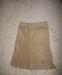 Дешево, теплая юбка бежевого цвета превью 1474346.