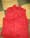 Рубашка без рукавов красная 100 ramie. р.46-48 превью 1479975.
