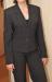 Костюм коричневый в полоску. Строгий превью 1492669.