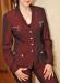 Превью Костюм бордовый тройка. Италия Москва - 2