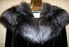Превью Шуба стриженный бобер капюшон из чернобурки Москва - 2