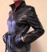 Куртка кожаная бордового цвета. р-р 44-46 превью 1510238.