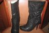 Превью Новые черные ботильоны,нат.кожа,37 р-р Москва - 1