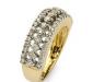 Превью Золотое кольцо-бриллианты 1 карат Москва - 1