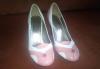 Туфли бело-розовые кожаные превью 1519537.