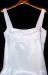 Топ - майка белый шелковый французский со стразами превью 1524028.