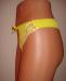 Превью Стринги желтые 44-46 р. атлас,кружево Москва - 3