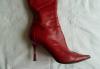 Превью Сапоги демисезонные (красные) Casadei оригинальные Москва - 2