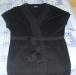 Превью Черный шерстяной жилет (безрукавка), р. XXL Москва - 1